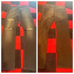 7 for all Mankind Paxtyn Tapered skinny jeans 
Size 30 inseam 30”